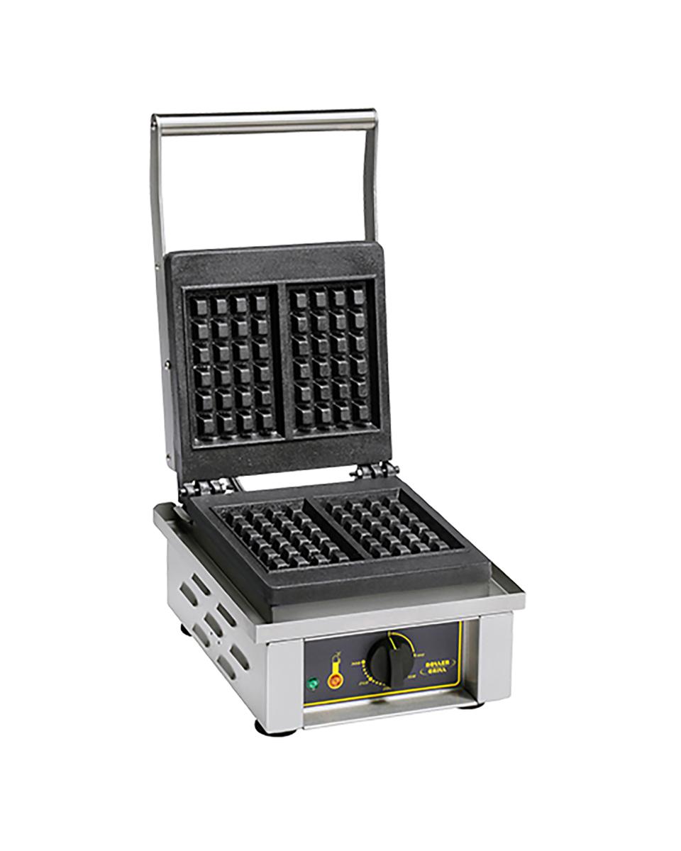 Wafel Bakapparaat - H 23 x 30.5 x 44 CM - 19 KG - 220 - 240 V - 1600 W - Gietijzer - +0°C / +300°C - Roller Grill - 304042