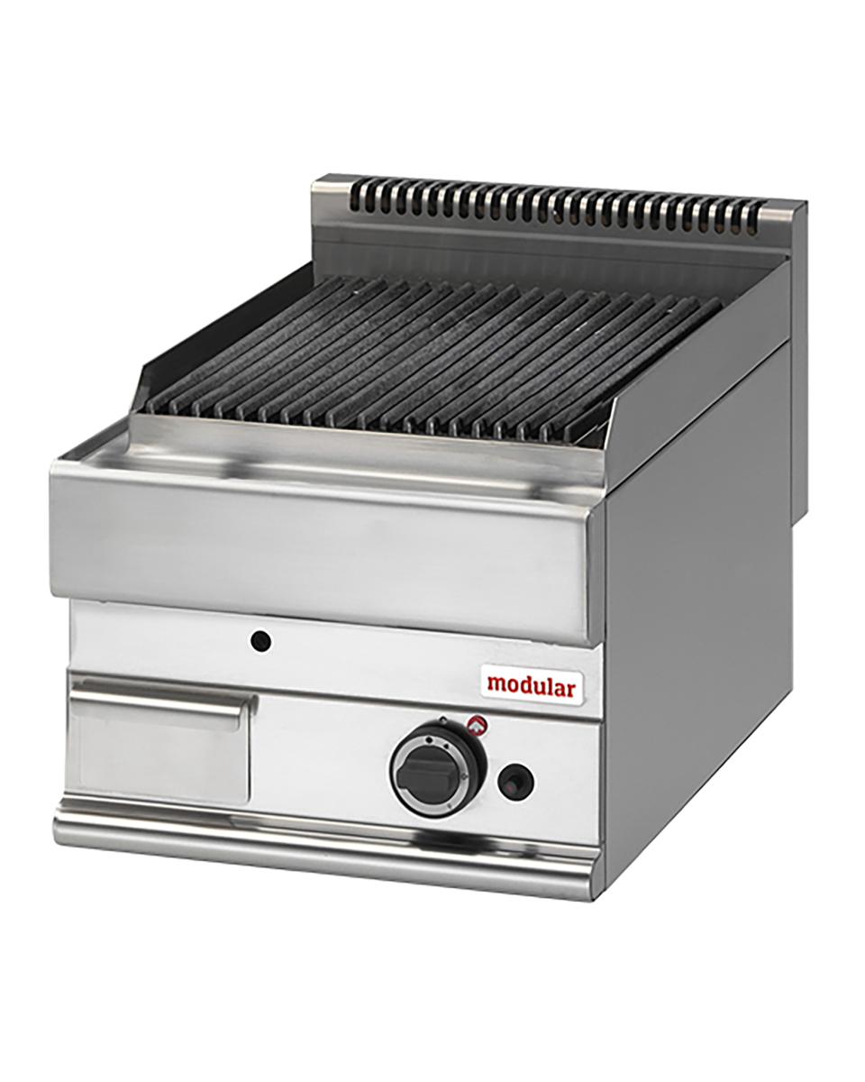 Grill - H 28 x 40 x 65 CM - 28 KG - Aardgas - 7.5 CM - RVS - Modular - 316005