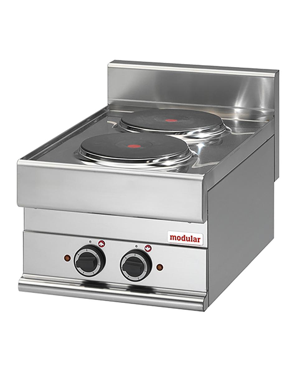 Kooktoestel - H 28 x 40 x 65 CM - 17 KG - 380 - 415 - Zonder - Stekker V - 5200 W - RVS - Elektrisch - Modular - 316012