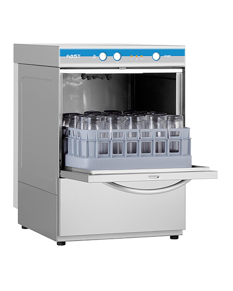 Vaatwasmachine - H 59.5 x 40.1 x 49 CM - 26 KG - 220 - 240 V - 3500 W - RVS - Elettrobar - 570035