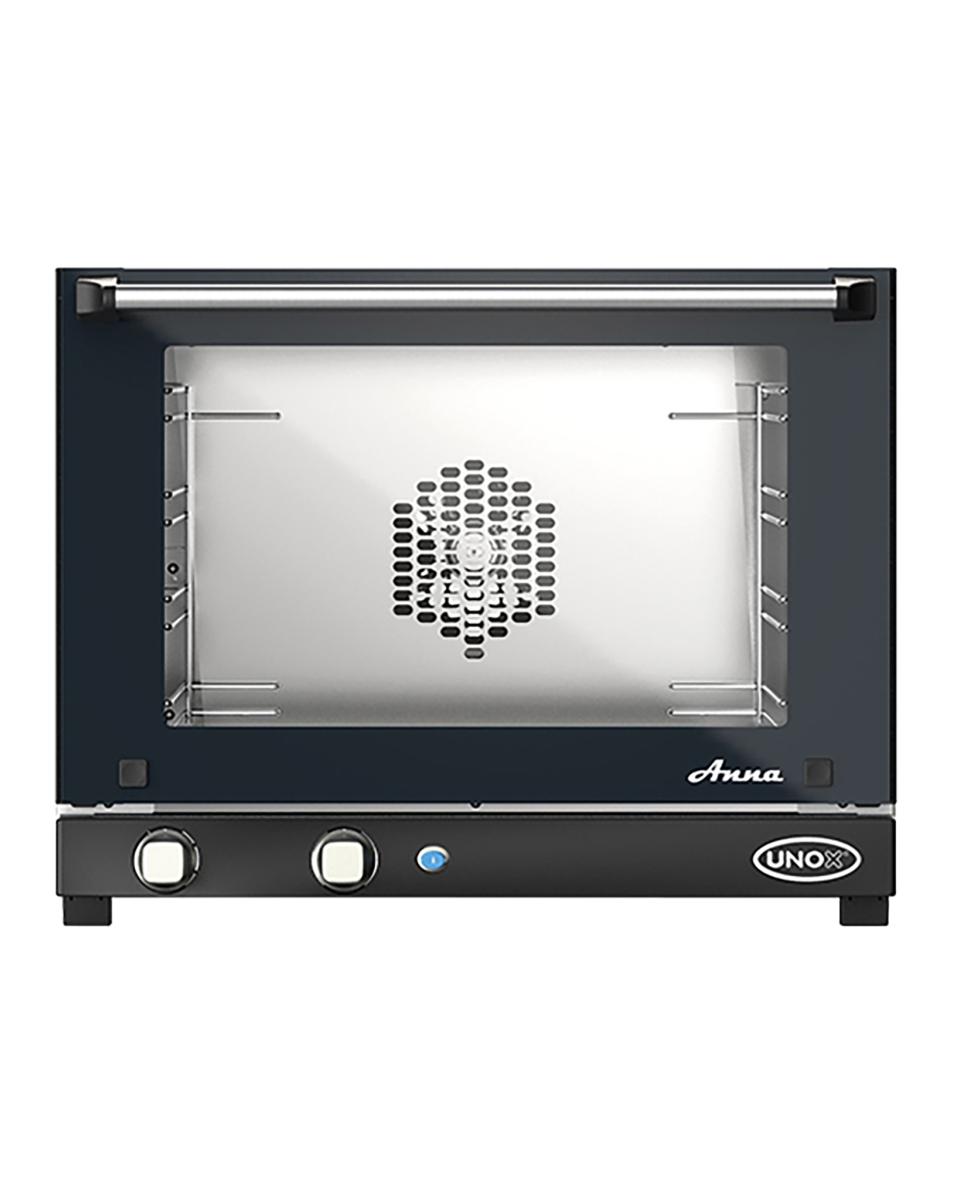 Heteluchtoven - H 47.2 x 60 x 58.7 CM - 22 KG - 220 - 240 V - 3000 W - RVS - +80°C / +260°C - Unox - 596065