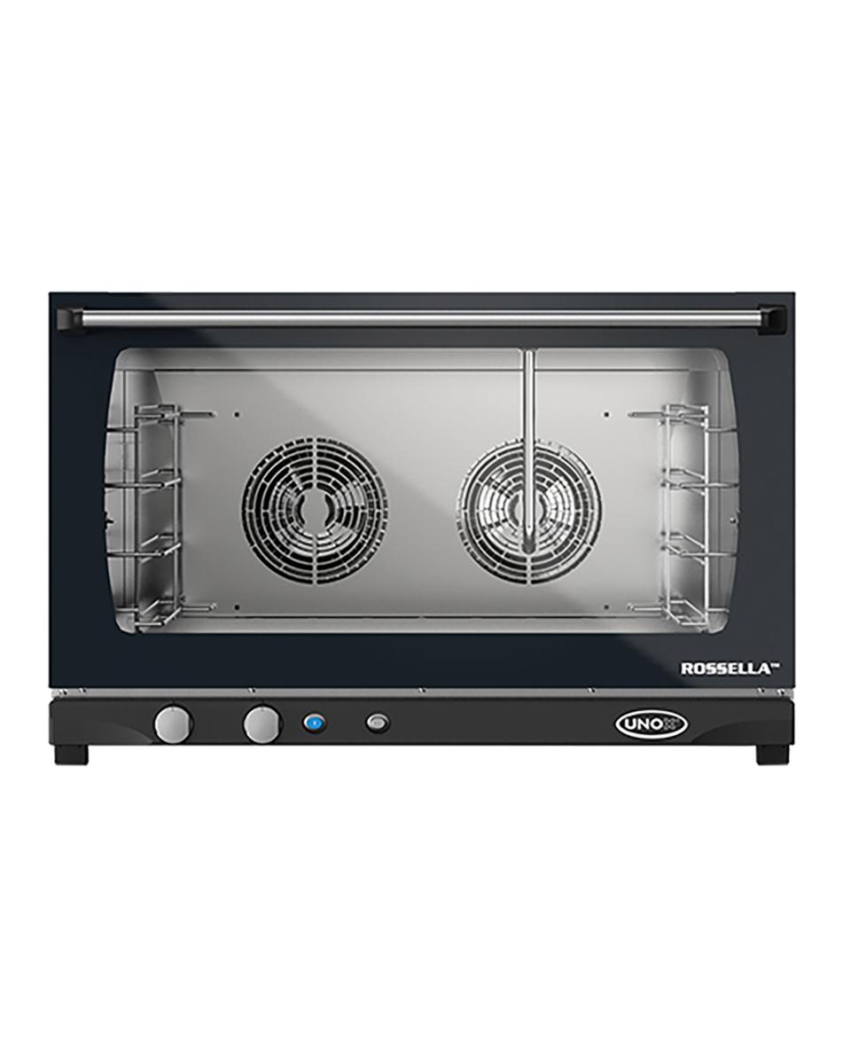 Heteluchtoven - H 50.9 x 80 x 77.4 CM - 50.9 KG - 380 - 415 - Zonder - Stekker V - 6500 W - RVS - +80°C / +260°C - Unox - 596116