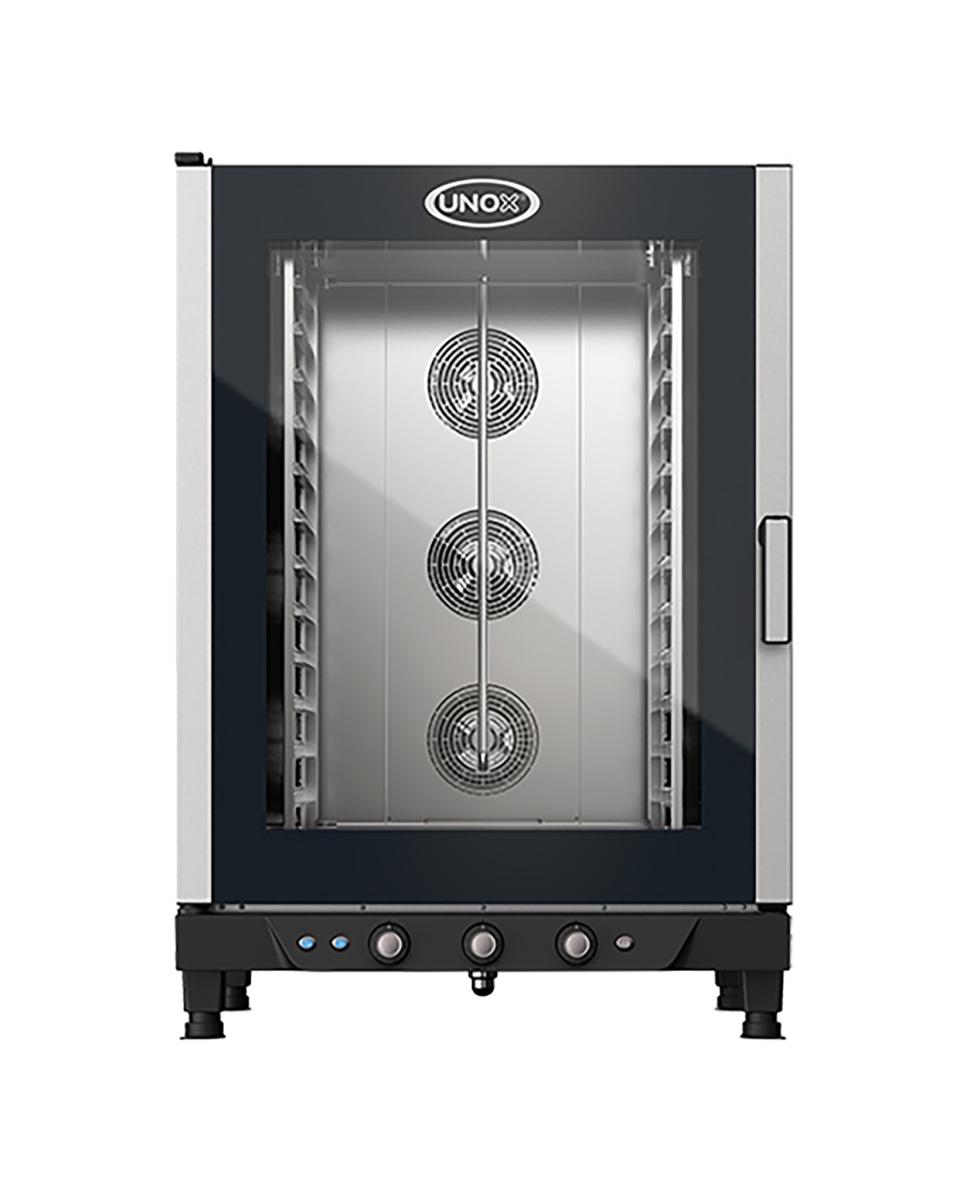 Cheflux - H 93.2 x 86 x 88.2 CM - 115 KG - 380 - 415 - Zonder - Stekker V - 15800 W - RVS - +80°C / +260°C - Unox - 596744