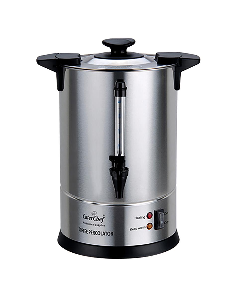 Percolator (Cap.048 - H 33 CM - 2 KG - Ø28 CM - 220 - 240 V - 950 W - RVS - 5 Liter - Caterchef - 688090
