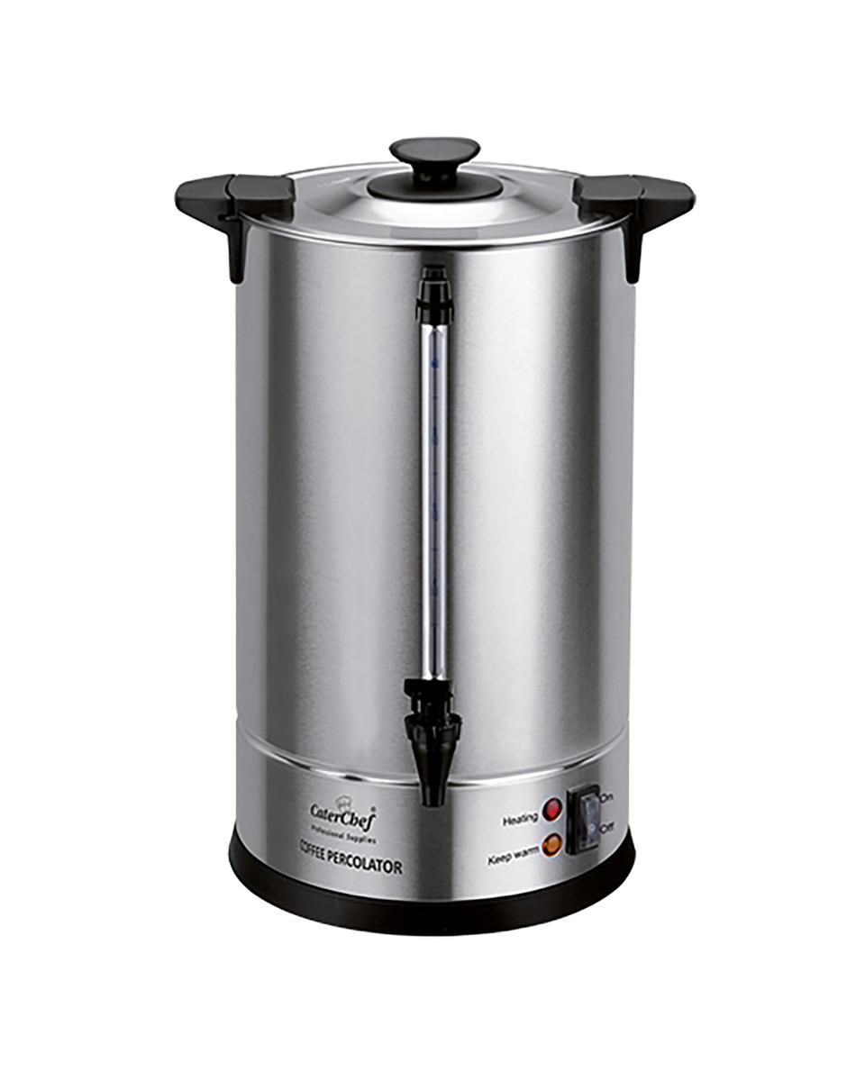 Percolator (Cap.120 - H 54 CM - 2.9 KG - Ø33 CM - 220 - 240 V - 1650 W - RVS - 15 Liter - Caterchef - 688092