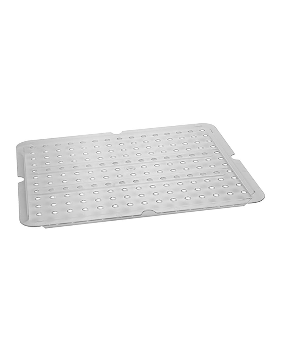 Lekrooster - 2/1 GN - Polycarbonaat - Transparant - -100°C / +100°C - Caterchef - 953007