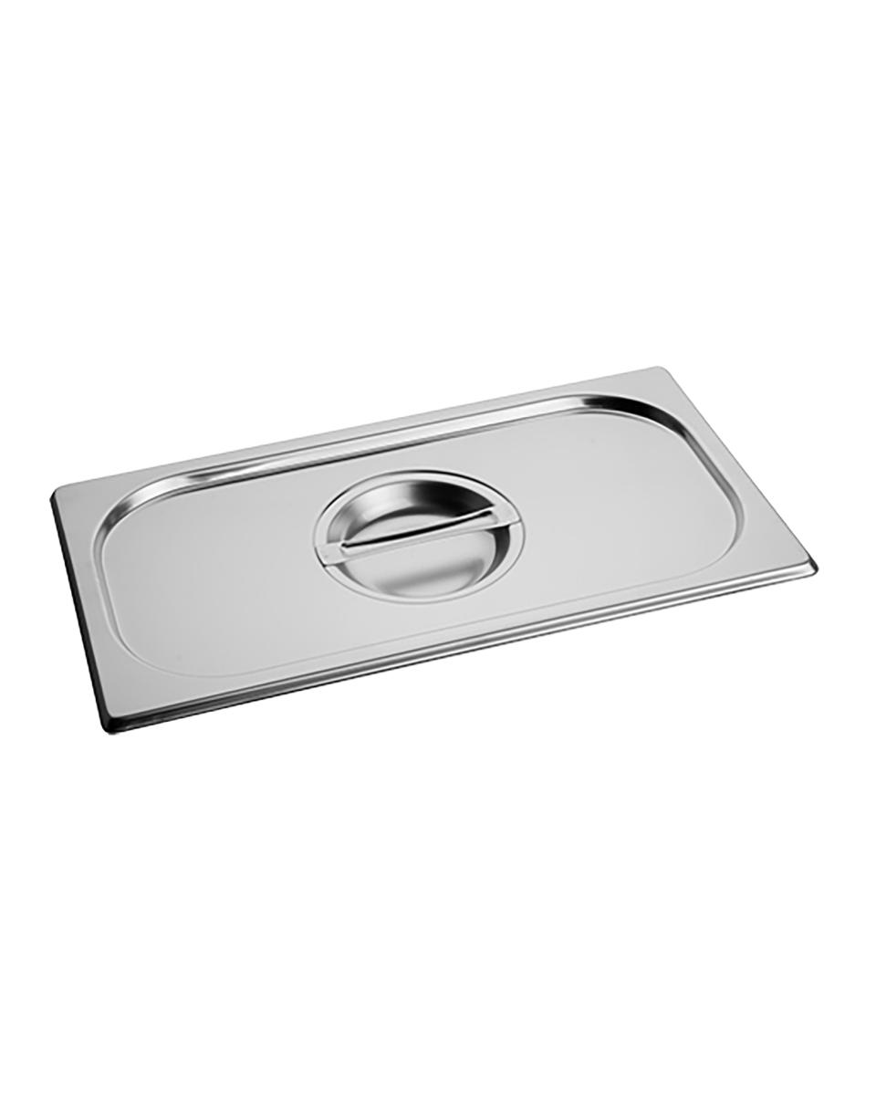 Deksel Gastronorm - 1/3 GN - 32.5 x 17.6 CM - RVS - Standaard - Caterchef - 953136