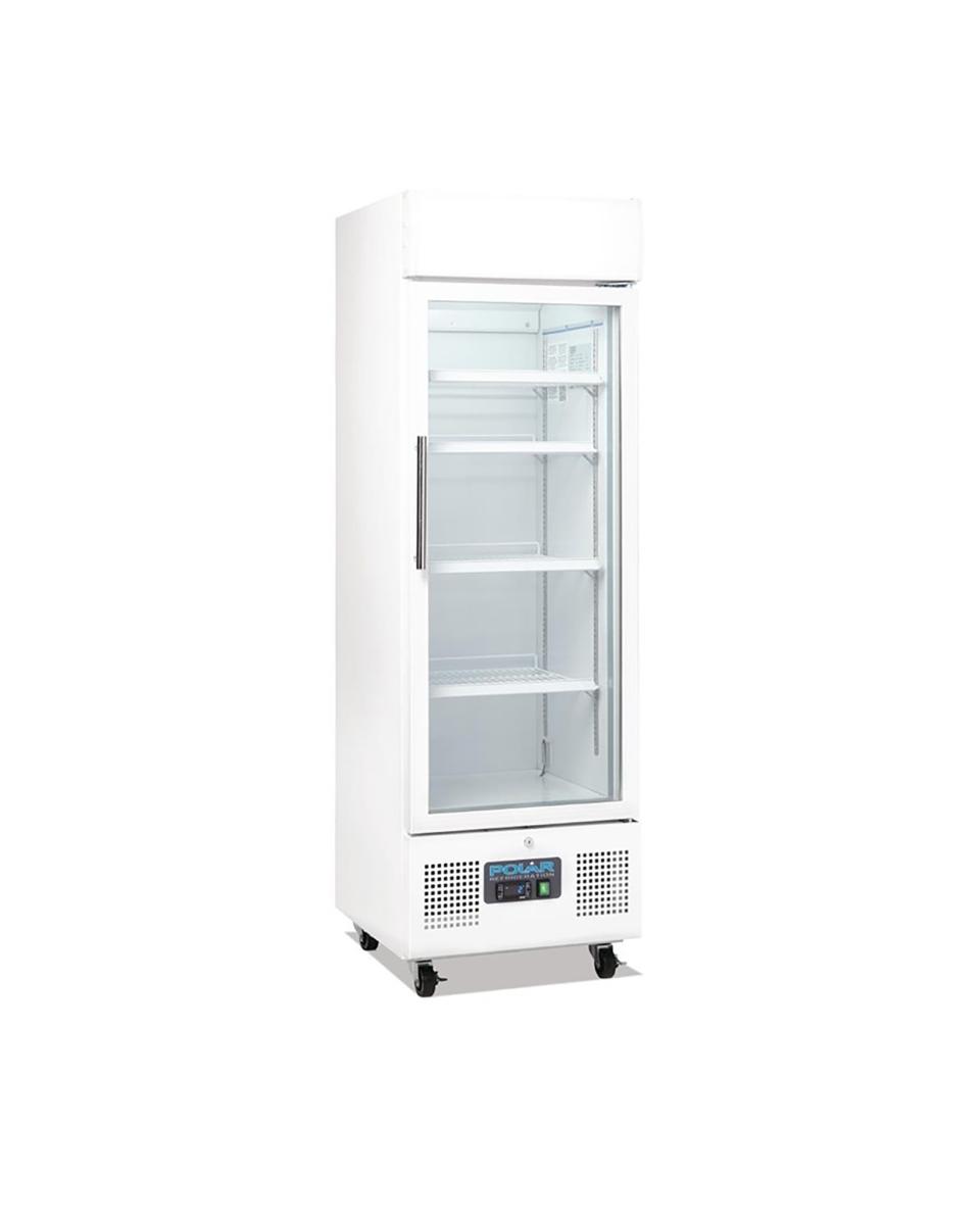 Koelkast glazen deur - 218 Liter - H 169.2 x 53 x 57.5 CM - 230 V - Polar - DM075