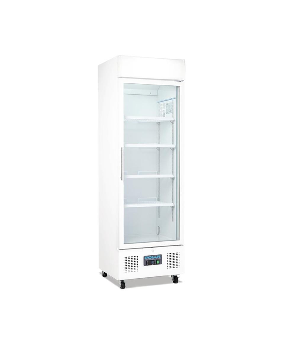 Koelkast glazen deur - 336 Liter - H 198.2 x 62 x 57 CM - 146 W - 230 V - Polar - DM076