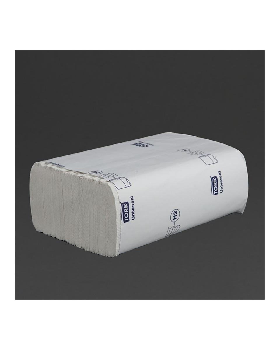 Papieren handdoeken - 12 stuks - Wit - 22.9 x 24.1 CM - Tork - DL931