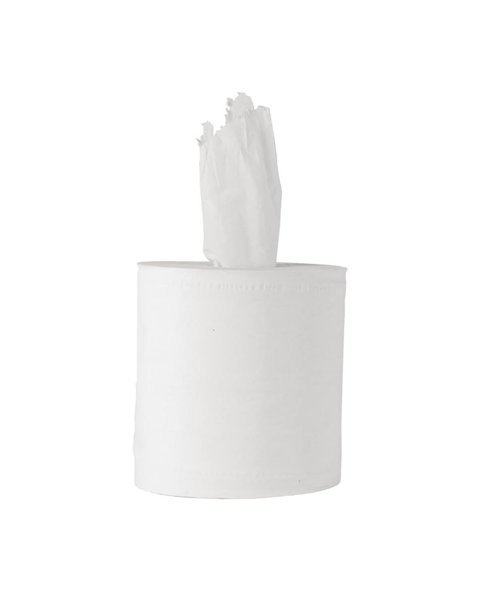 Handdoekrol - 6 stuks - Wit - Papier - Tork - CL128