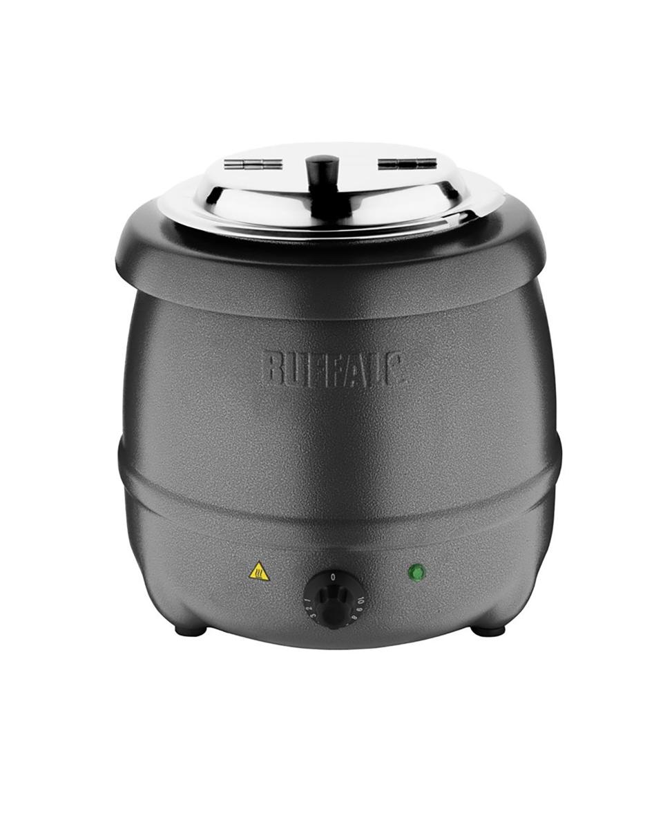 Soepketel - 10 Liter - Grijs - Ø 33 x H 37.5 CM - 230 V - Buffalo - G107