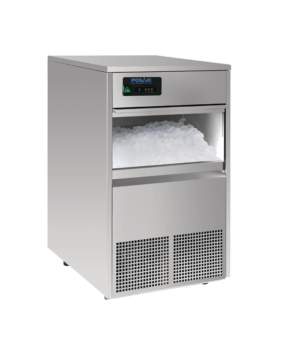 Ijsblokjesmachine - 50kg/24h - H 83.1 x 49.8 x 60.4 CM - 230 V - RVS - Polar - GL192