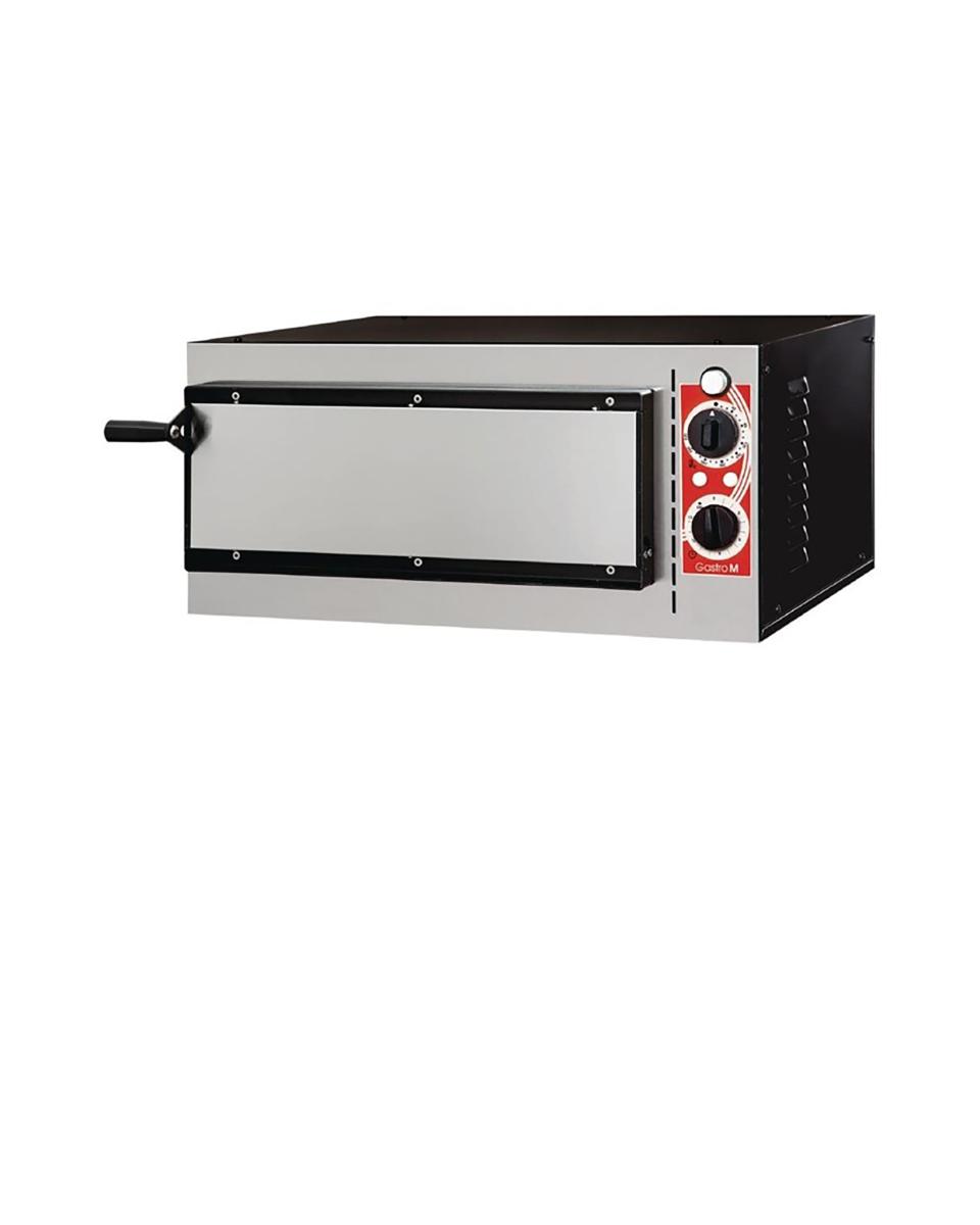Pizzaoven - H 28 x 56.8 x 5 CM - 230 V - RVS/Staal - Gastro M - DS180