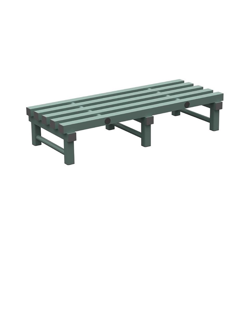 Vlonder stelling - H 25 x 120 x 50 CM - Kunststof - Jackstack by Rea - GR932