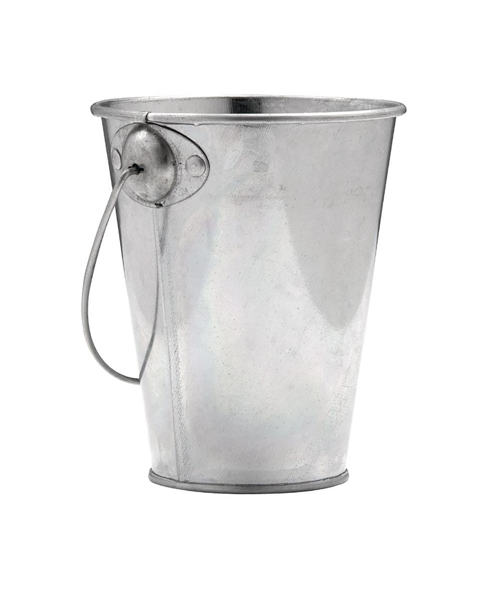 Friteshouder - Emmer - Ø 9.5 x H 11.5 CM - Staal - Olympia - DM209