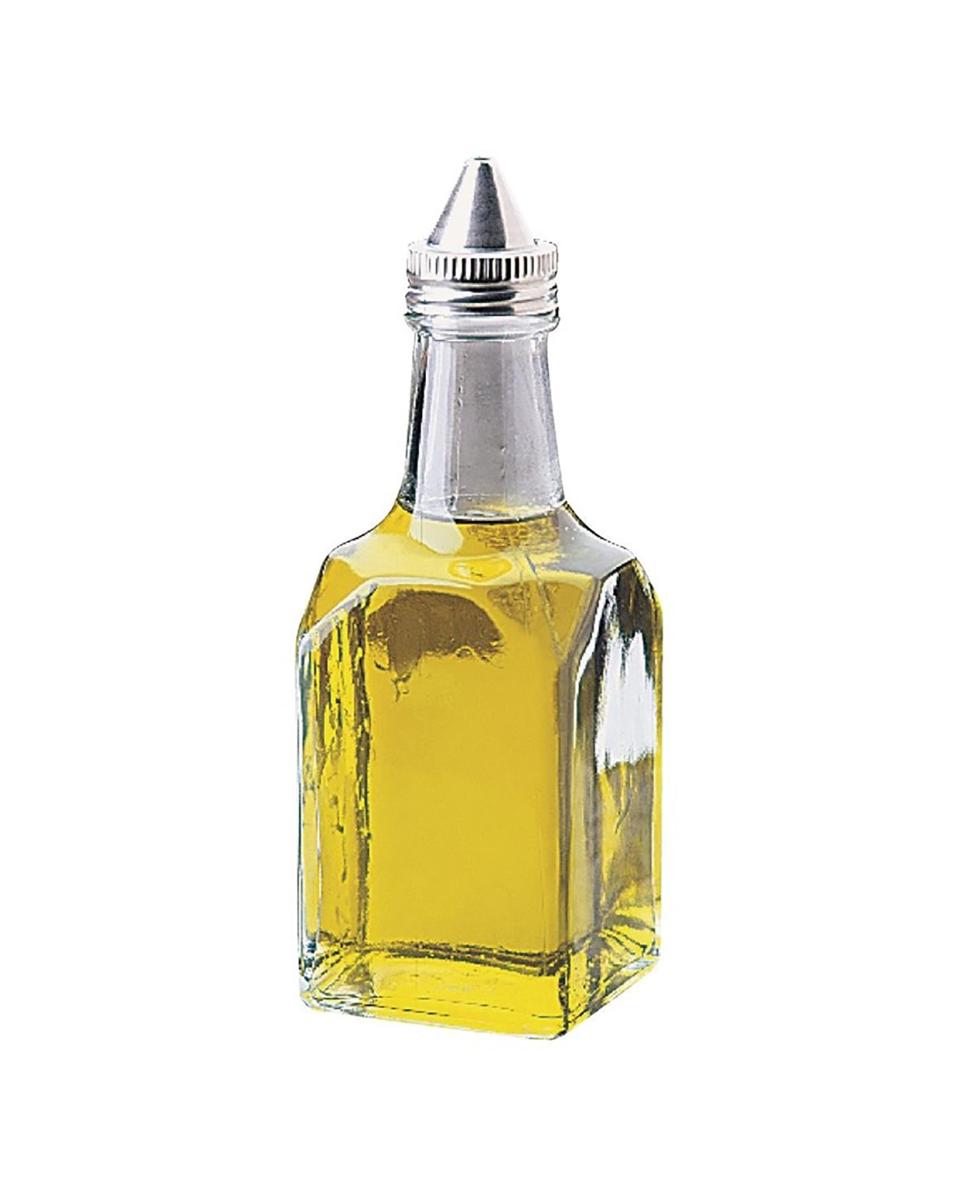 Olie- azijnflesjes - 0.14 Liter - 12 stuks - Ø 5.3 x H 14.7 CM - Glas - Olympia - CE329