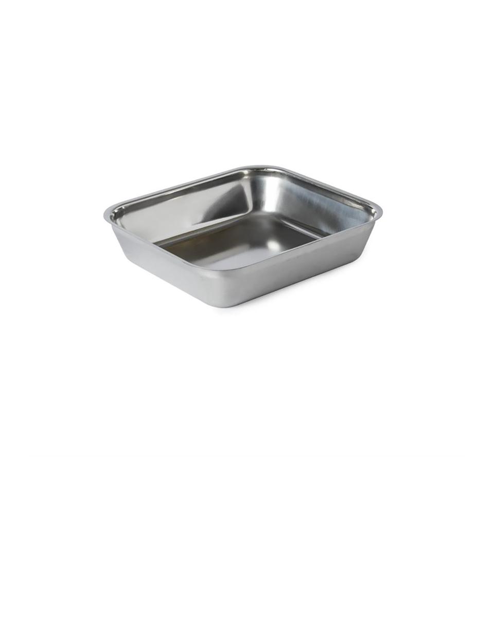 Vleesbak - H 5.5 x 24.4 x 21.6 CM - RVS - Gastro M - GN789