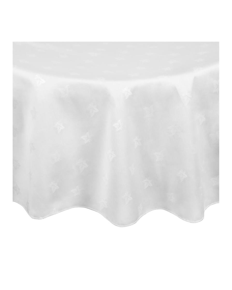 Tafelkleed - Wit - Ø 230 x 230 CM - Katoen - Mitre Luxury - GW452