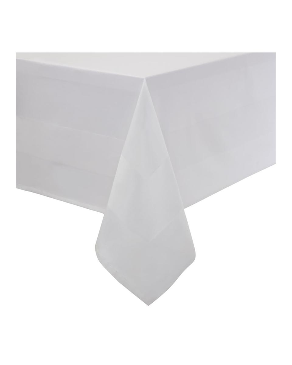 Tafelkleed - Wit - 160 x 160 CM - Katoen - Mitre Luxury - GW422