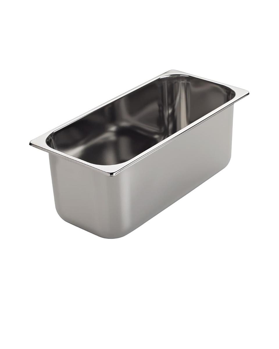 Ijs uitschep bak - H 15 x 36 x 16.5 CM - RVS - Gastro M - GN637