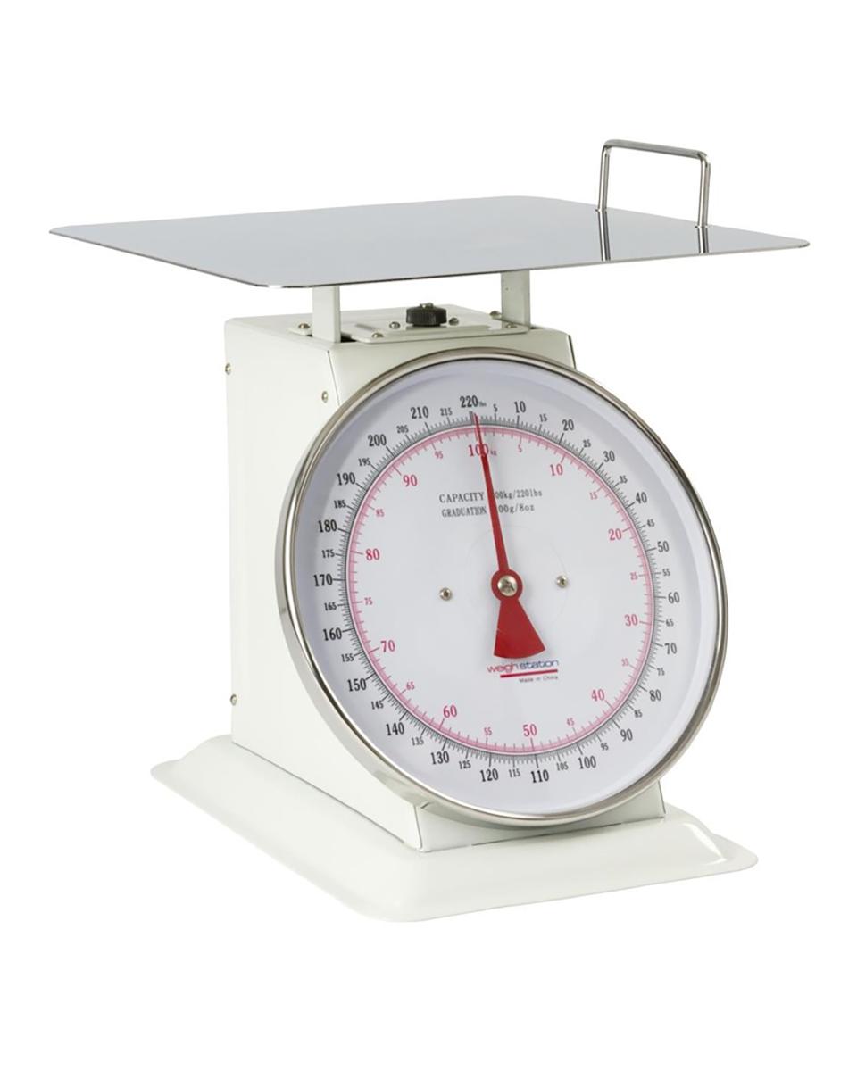 Weegschaal - Analoog - RVS - Weighstation - F187