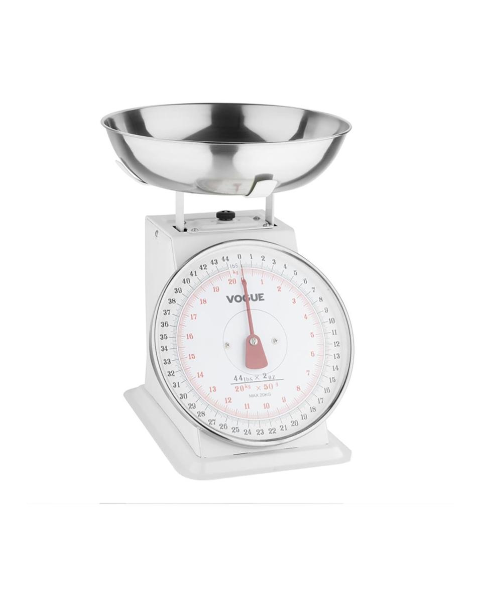 Weegschaal - Analoog - H 24.55 x 28.7 x 31 CM - RVS - Weighstation - F176