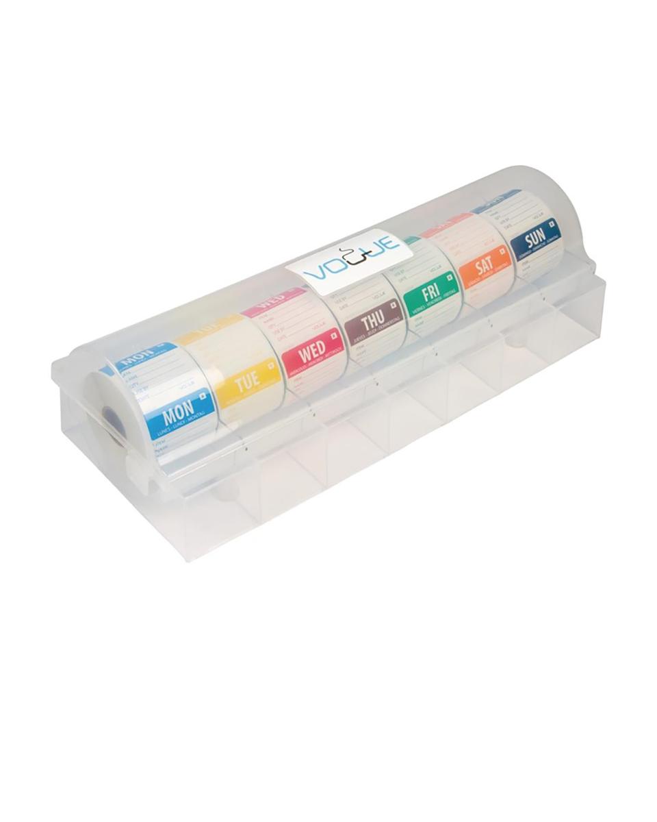 Etikettendispenser - Daglabels - Oplosbaar - H 6.4 x 48.9 x 13.3 CM - Vogue - GH475