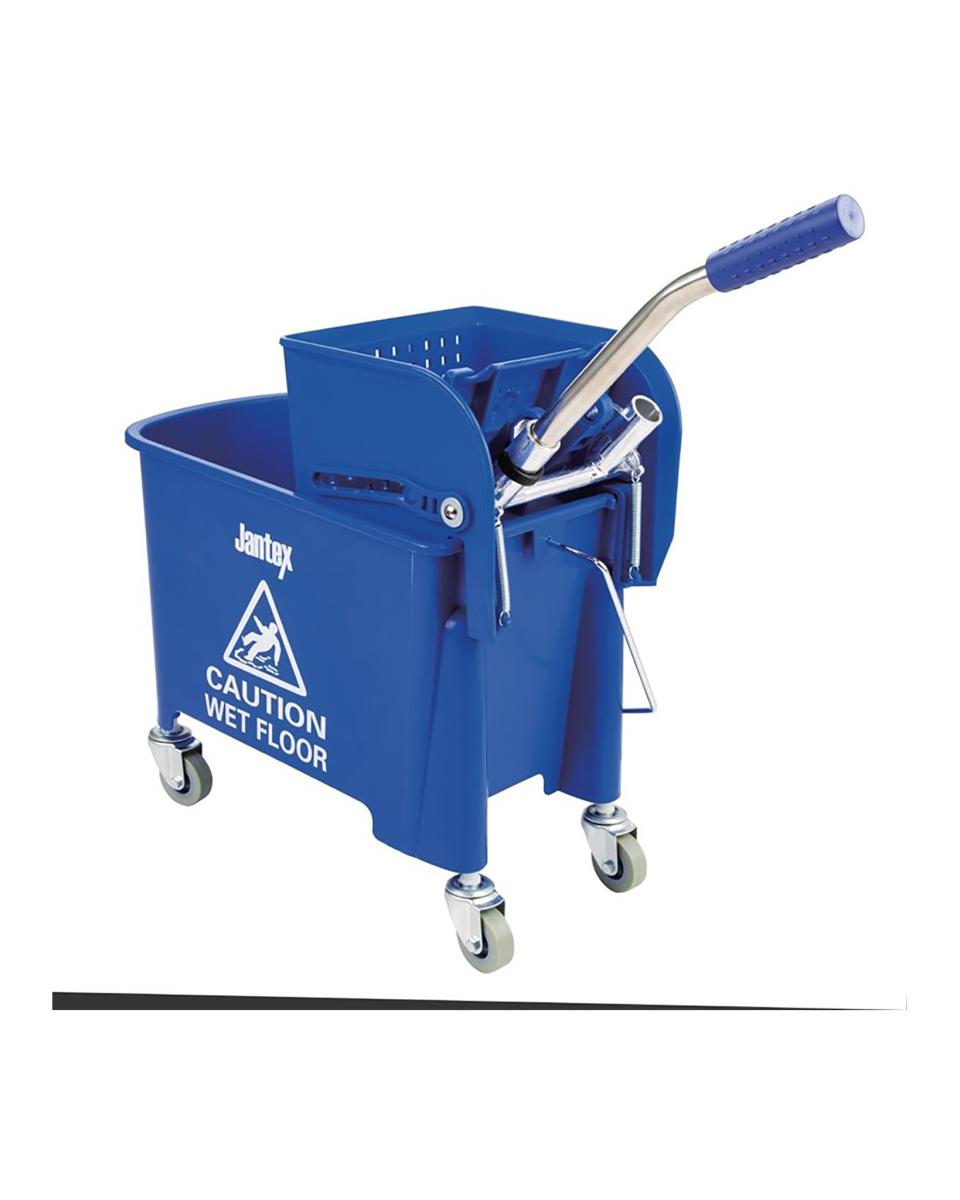 Emmer - 20 Liter - Blauw - H 48 x 28 x 35 CM - Jantex - DL913