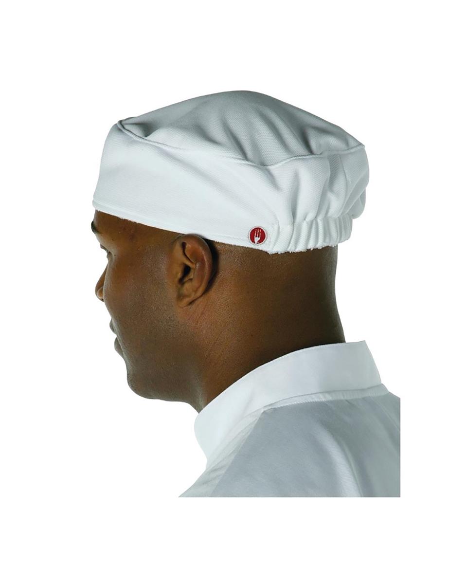 Beanie - Unisex - One Size - Wit - Polyester/Katoen - Chef Works - A977