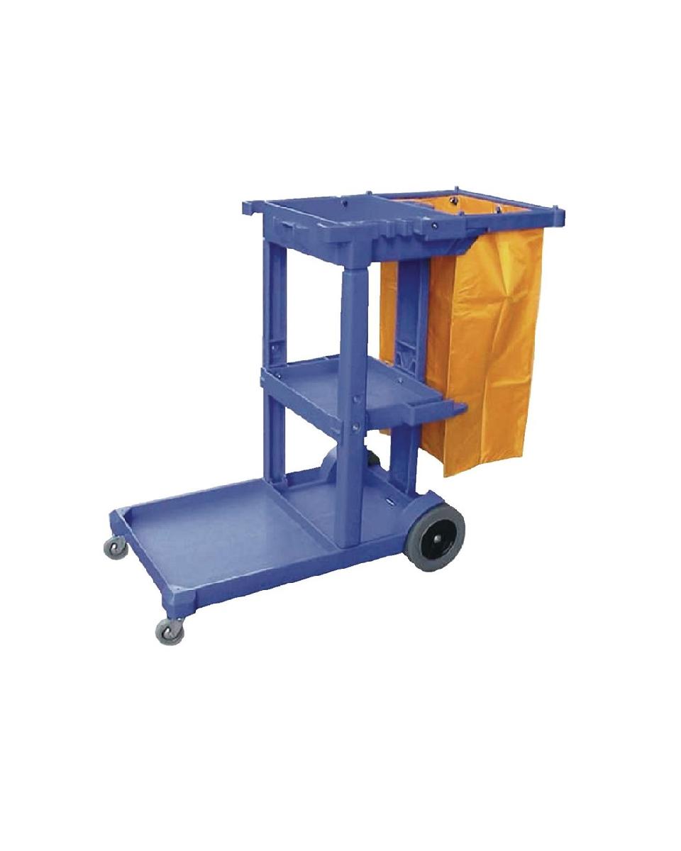 Huishoudwagen - Blauw - Jantex - L683
