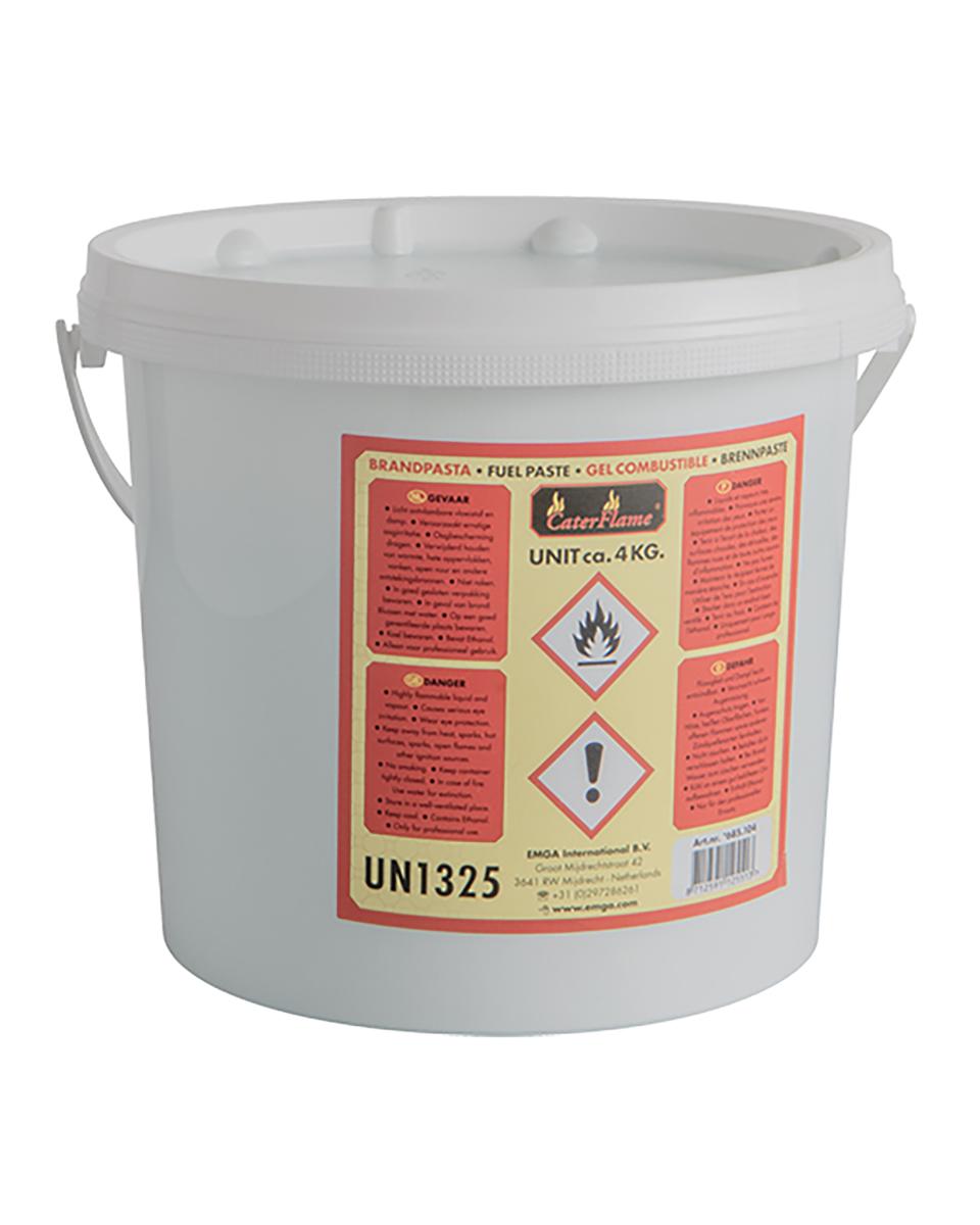 Brandpasta - 4 KG - Ethanol - 5 Liter - CaterFlame - 685104
