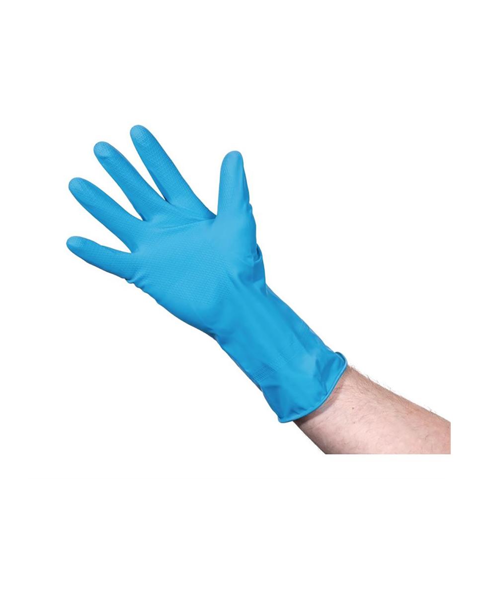 Handschoen - Blauw - Latex - Jantex - F953-L