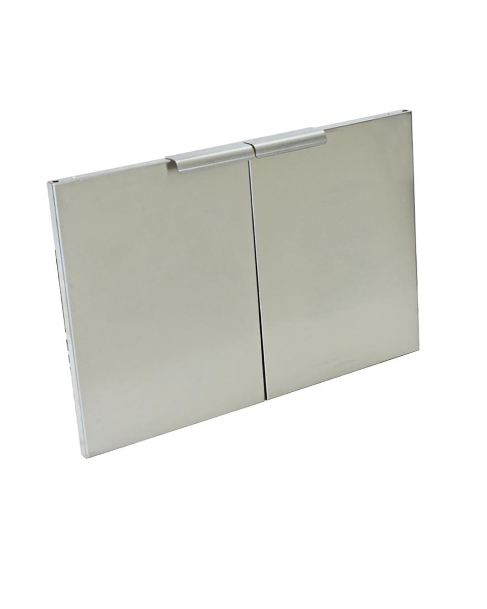 Deur onderstel - 650 Line - Set - H 40 x 70 CM - RVS - Gastro M - GN081