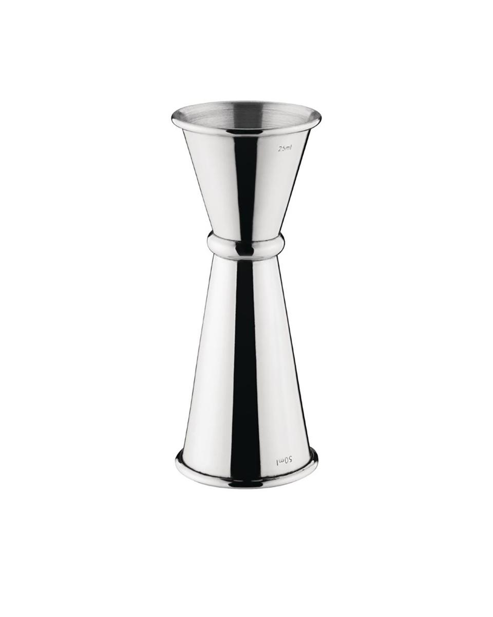 Barmaatje - 5 CL - Ø 3.9 x H 9.5 CM - RVS - Olympia - DR593