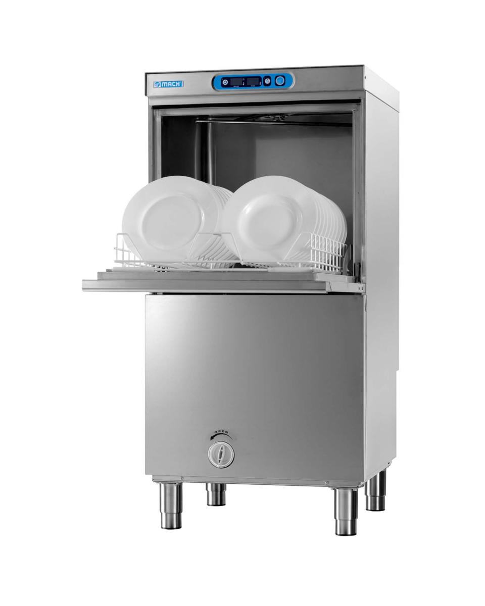 Pannenvaatwasser voorlader - Digitaal - Dubbelwandig - Hoog Model - 400V - Mach - DT54.23-PL/MBE