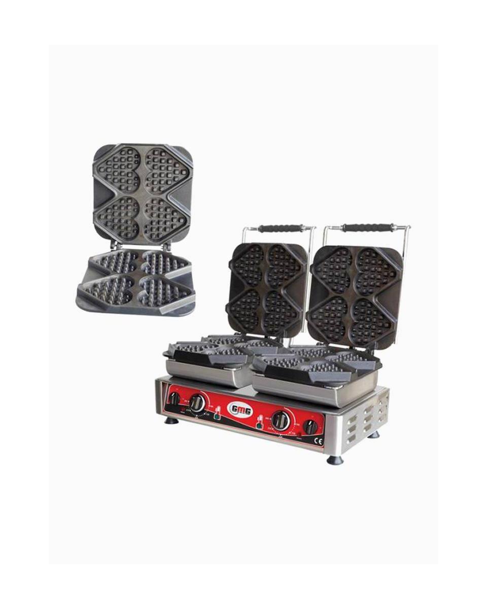 Wafelbakapparaat Tiamo 2 platen (verwisselbaar)