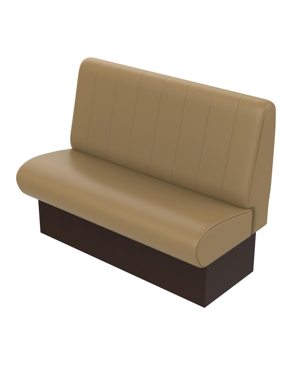 Horeca eetbank - Bistro - Taupe - 120 cm - Promoline