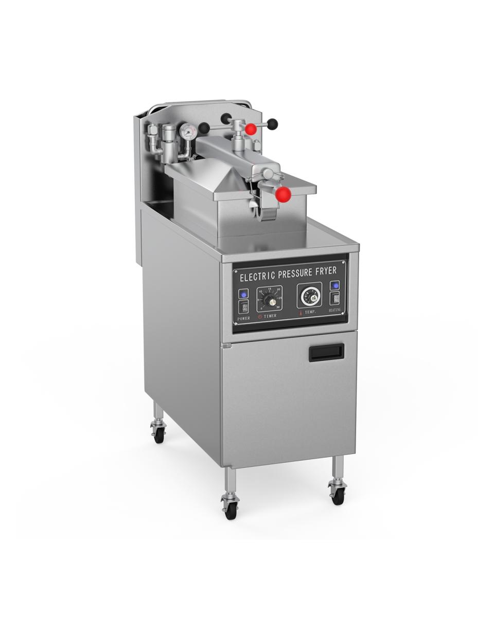 Hogedruk Friteuse 24 Liter - 400 V - High Pressure - Manueel - Promoline