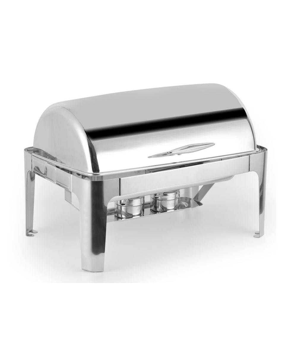 Chafing Dish - 1/1 GN - RVS - Rolltop - Promoline