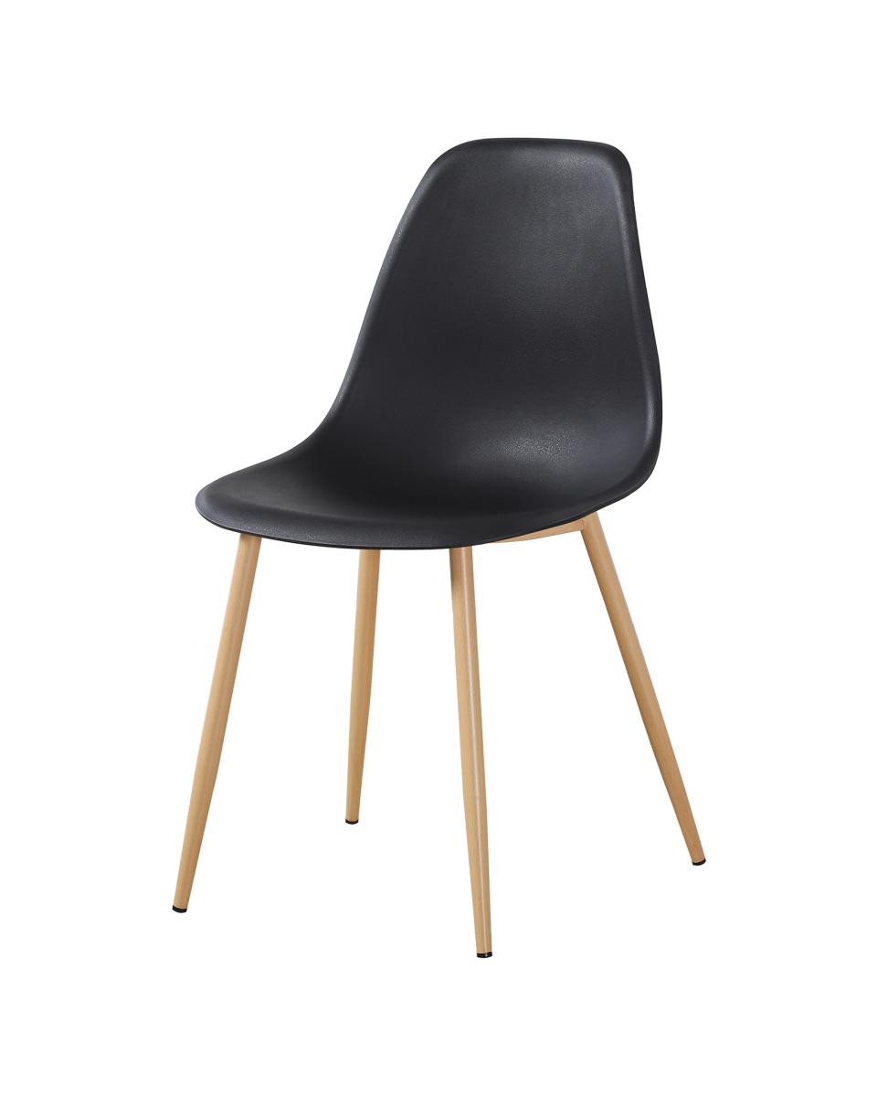Horeca stoel - Luana - Zwart / Hout - Promoline
