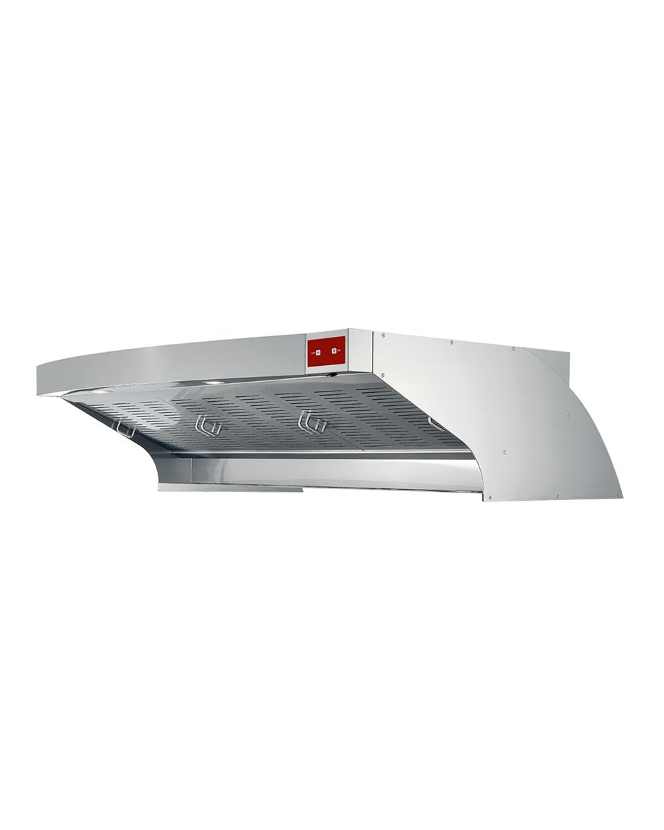 Dampkap pizzaoven - Met motor - GDX9/35-DP / GDX18/35-DP - Diamond - KGD9/AS-DPS
