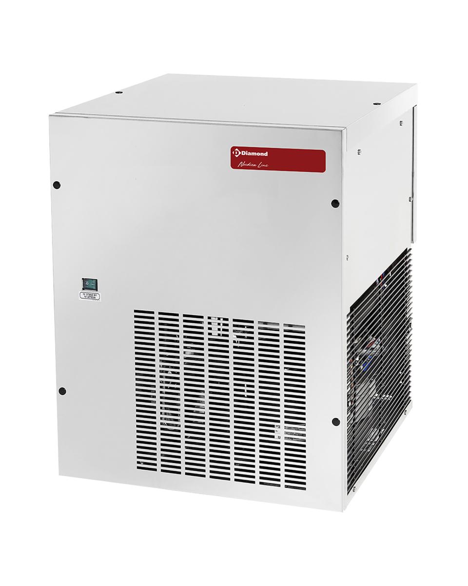 Ijsblokjesmachine - 500 KG / 24u - Schilferijs - Watergekoeld - Zonder bunker - Diamond - ICE510MWS-R2