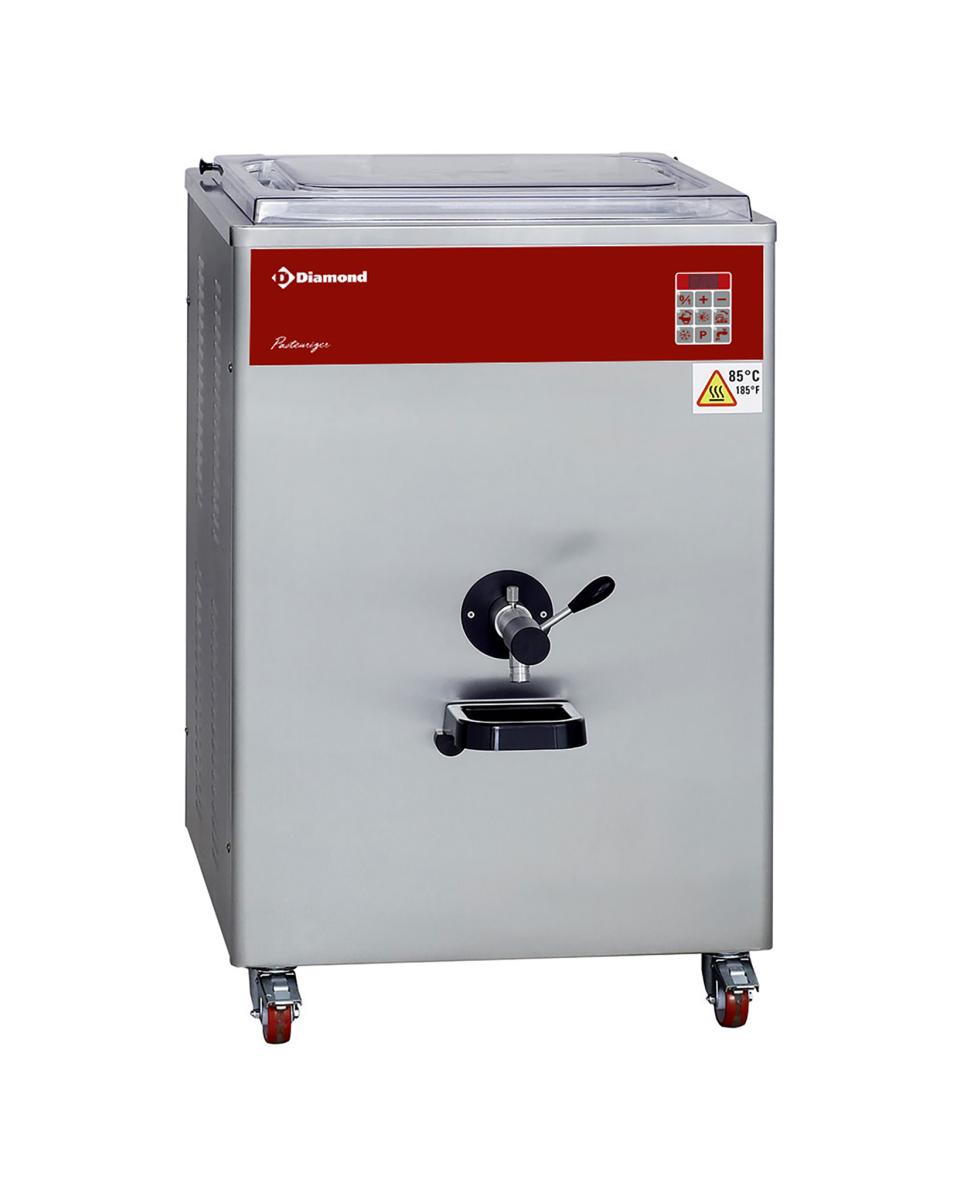Pasteurisator - 120 Liter/uur - Watercondensor - 400V - Diamond - SPS/120W