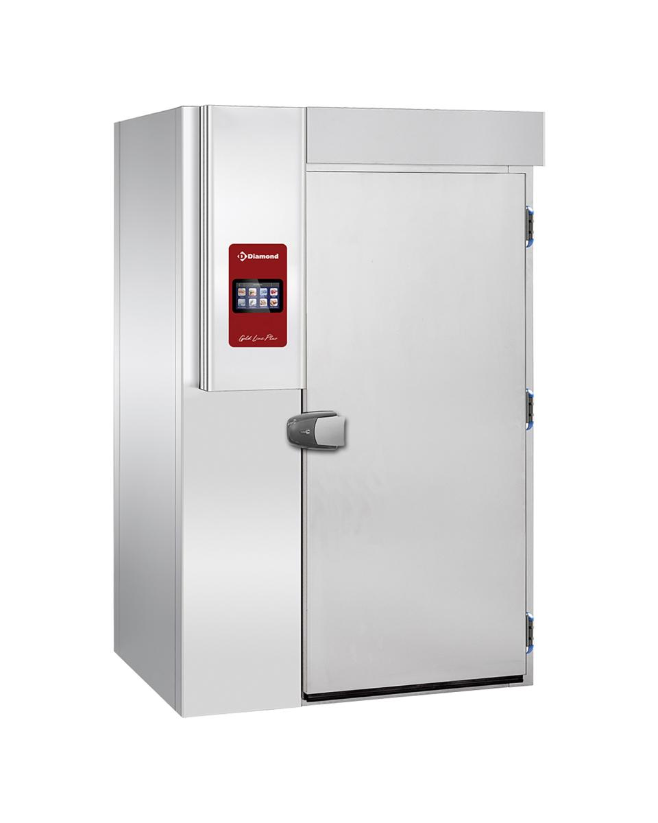 Blastchiller - Vriescel - 20 x 1/1 GN - 20 x 60x40 CM - H 219 x 135 x 123 CM - Diamond - DBT201/TS-GR