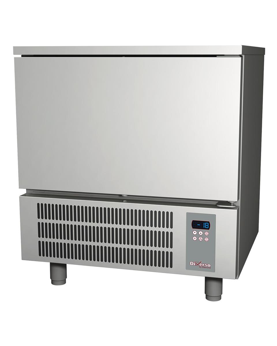 Blastchiller - 5 x 1/1 GN - 5 x 60x40 CM - H 90 x 79 x 73 CM - Diamond - WR-5G5P-EC