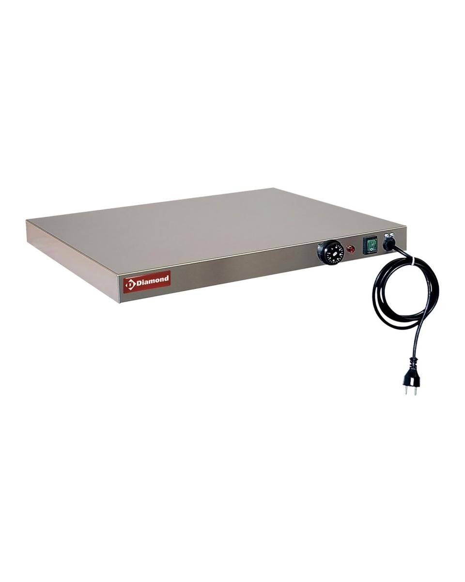 Warmhoudplaat - 50 x 35 CM - RVS - Diamond - TH/500