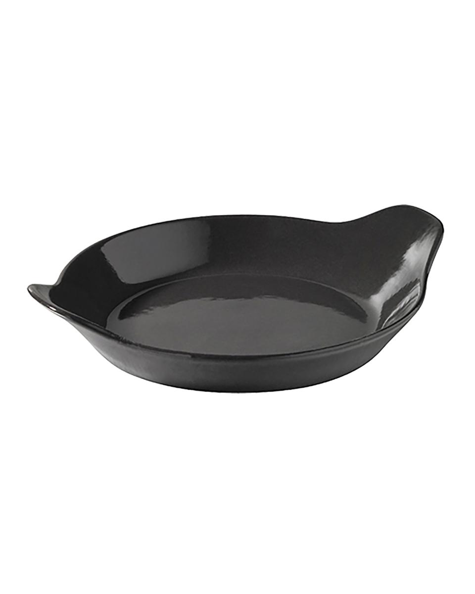 Eierschaal - 0.25 KG - Ø15 CM - Porselein - Zwart - Revol - 735827
