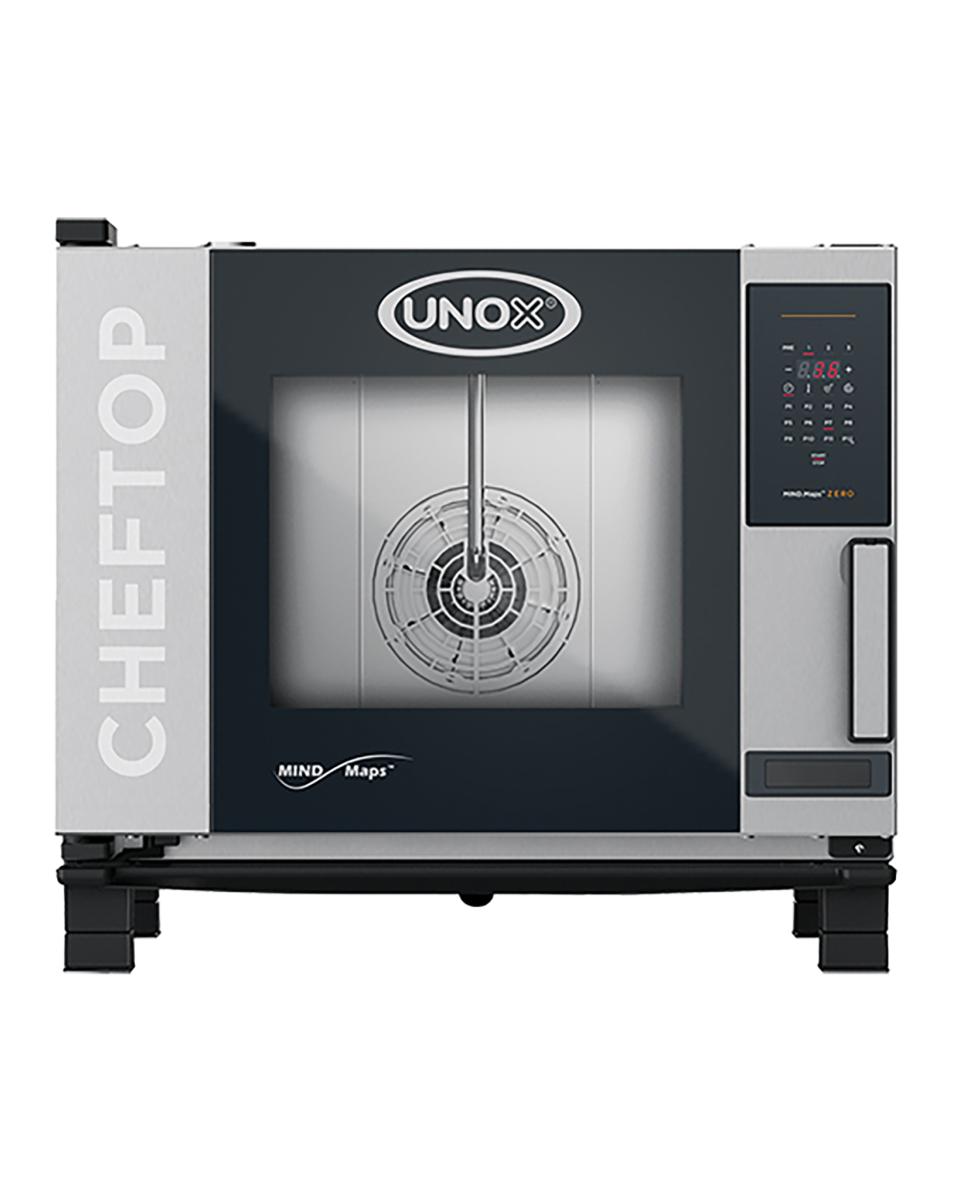 Cheftop Mindzero - H 67.5 x 75 x 78.3 CM - 61 KG - 220 - 240 - Zonder - Stekker V - 3000 W - RVS - +30°C / +260°C - Unox - 596271