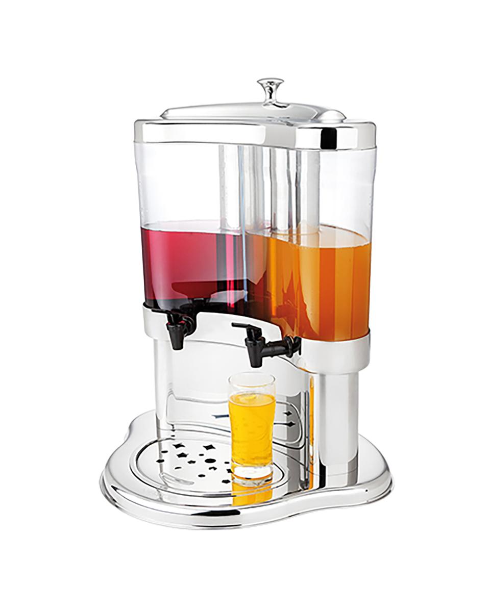 Sapdispenser - H 52.2 x 43.1 x 38.5 CM - 5.56 KG - Acryl - 5 Liter - 537014